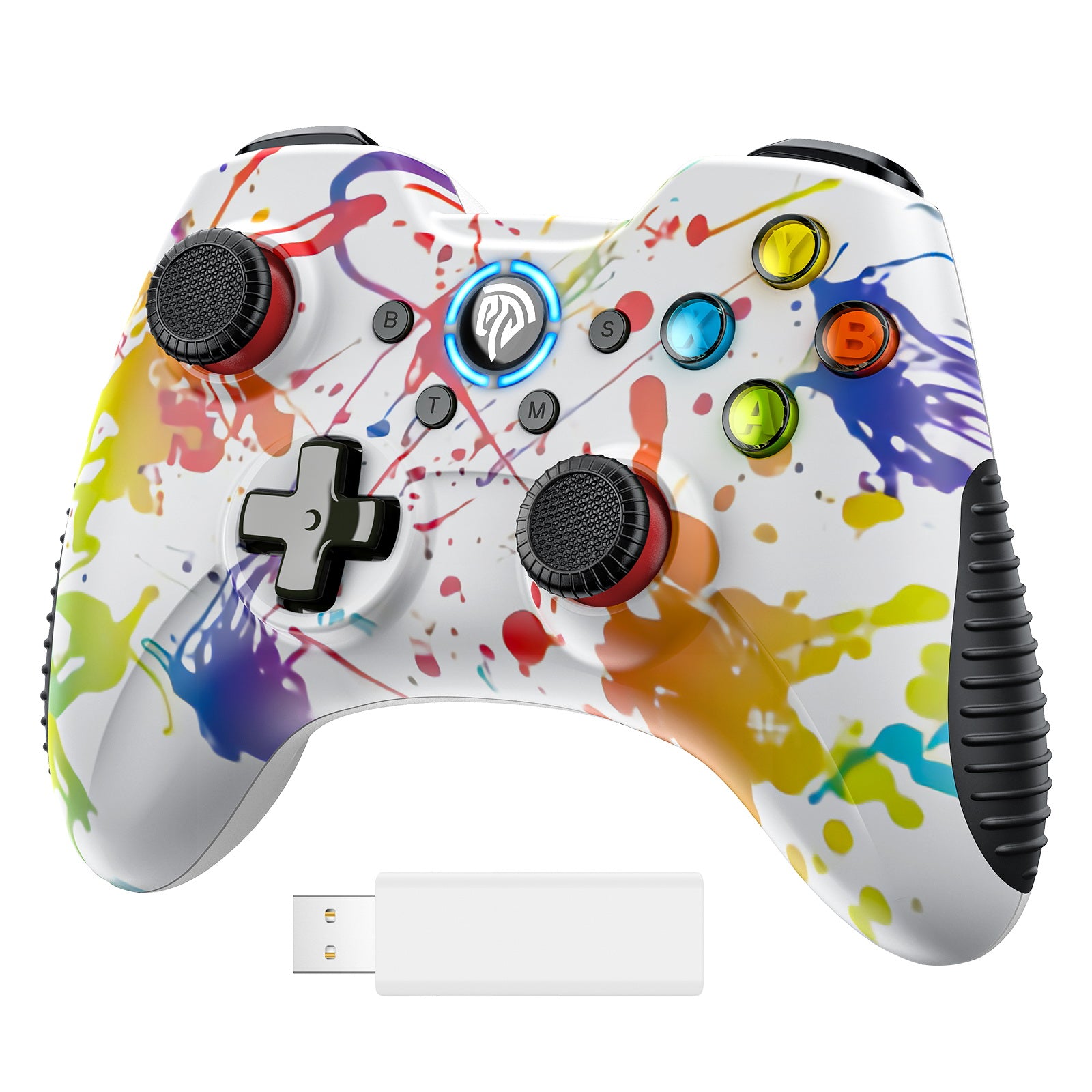 EASYSMX KC-8236 2.4G Wireless Gamepad Joystick Conntroller for PS3, PC, Android TV Box, Phone EASYSMX KC-8236 2.4G Wireless Gamepad Joystick Conntroller for PS3, PC, Android TV Box, Phone
